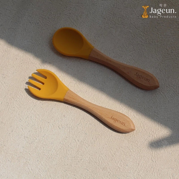 Spoon & Fork Bamboo Silicone - Kili